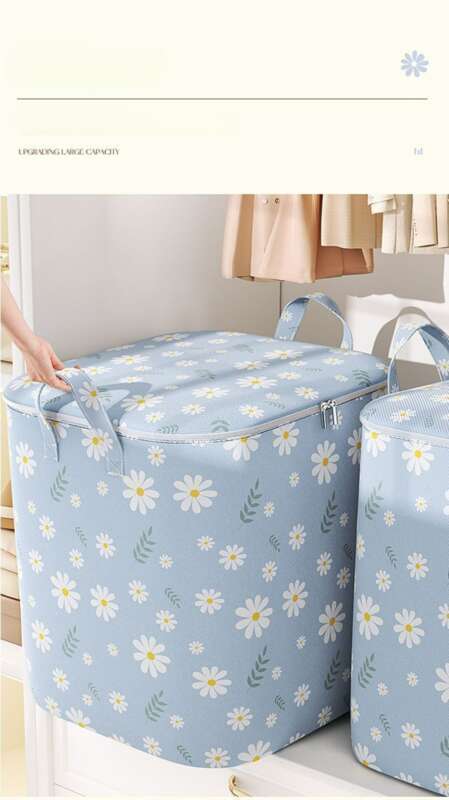 Universal Large Capacity Household Clothes Quilt Folding Bag Waterproof And Moisture Proof Storage Box Student Dormitory_voghion.com