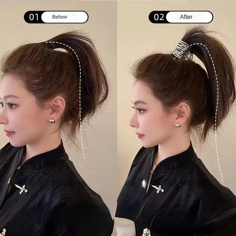 Haarspangen Hoher Clip Für Frauen Mode Metall Klaue Mädchen Klemmen Mädchen Feste Haarnadel Zubehör Kopfbedeckungen_voghion.com