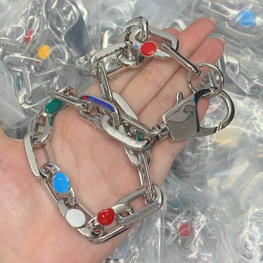 2 colori oro argento colorato smalto collane e bracciale anello unisex coppia collana catena braccialetti rame puro_voghion.com