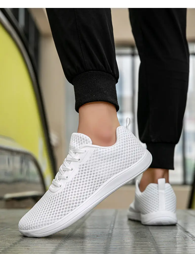 Coppia di scarpe da uomo, scarpe da donna, scarpe larghe, comode, in rete, per quattro stagioni, traspiranti, di grandi dimensioni_voghion.com