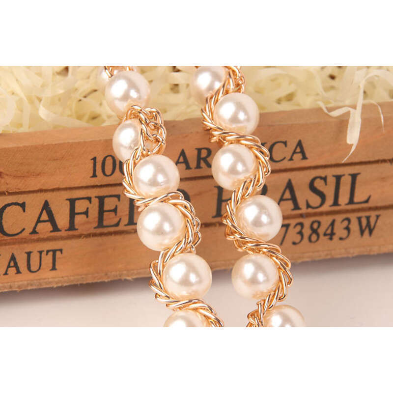 Nouvelle ceinture en métal pour femme, élégante et polyvalente, avec chaîne en aluminium et perles, assortie à une ceinture_voghion.com