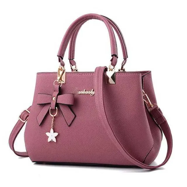 New Elegant Shoulder Bag for Women Designer Handbags Female Bags Plum Bowknot Sweet Messenger Crossbody Ba241022_voghion.com