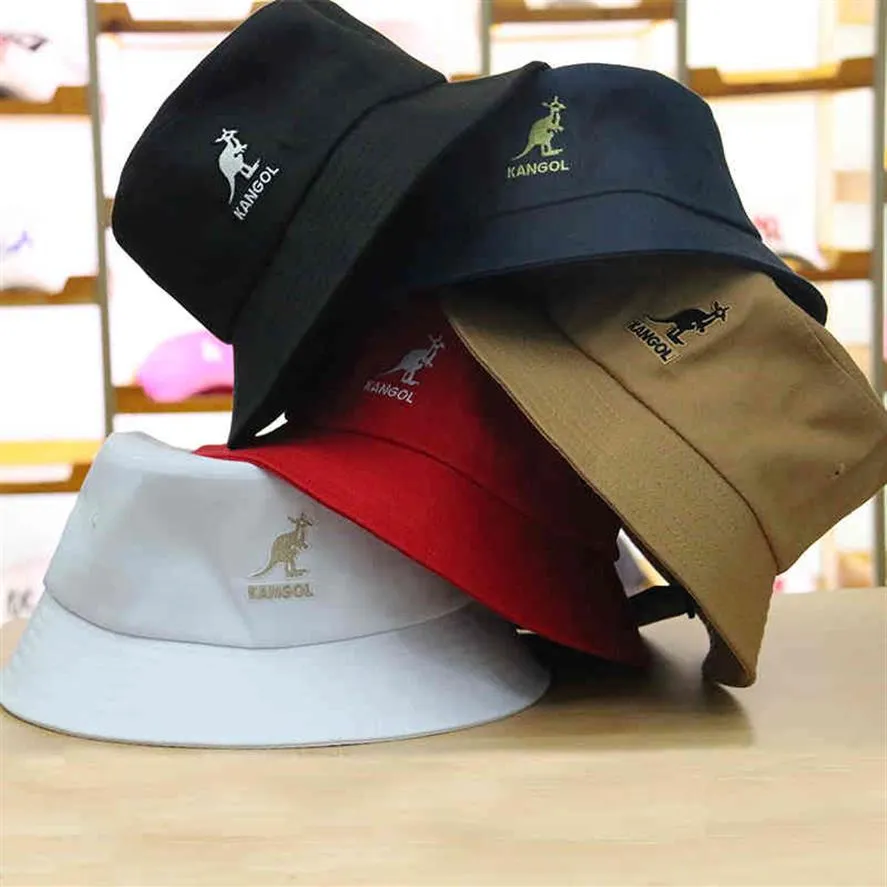 Stingy Brim Hats Designer Cotton Bucket Hat for Men Women Kango Outdoor Sport Fishing Cap Summer Sun Beach Fisher_voghion.com