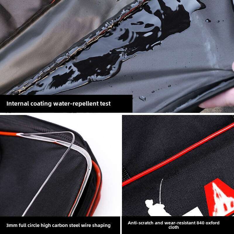 Oferta especial de equipamento à prova d'água e resistente ao desgaste, vara de pesca de lona multifuncional de grande capacidade, vara de 1,25 metros_voghion.com