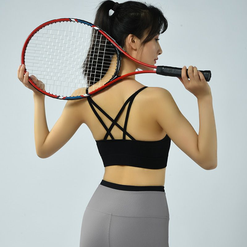 New Breathable Sports Women's Back Yoga Fiess Outdoor Running Shockproof Bra_voghion.com