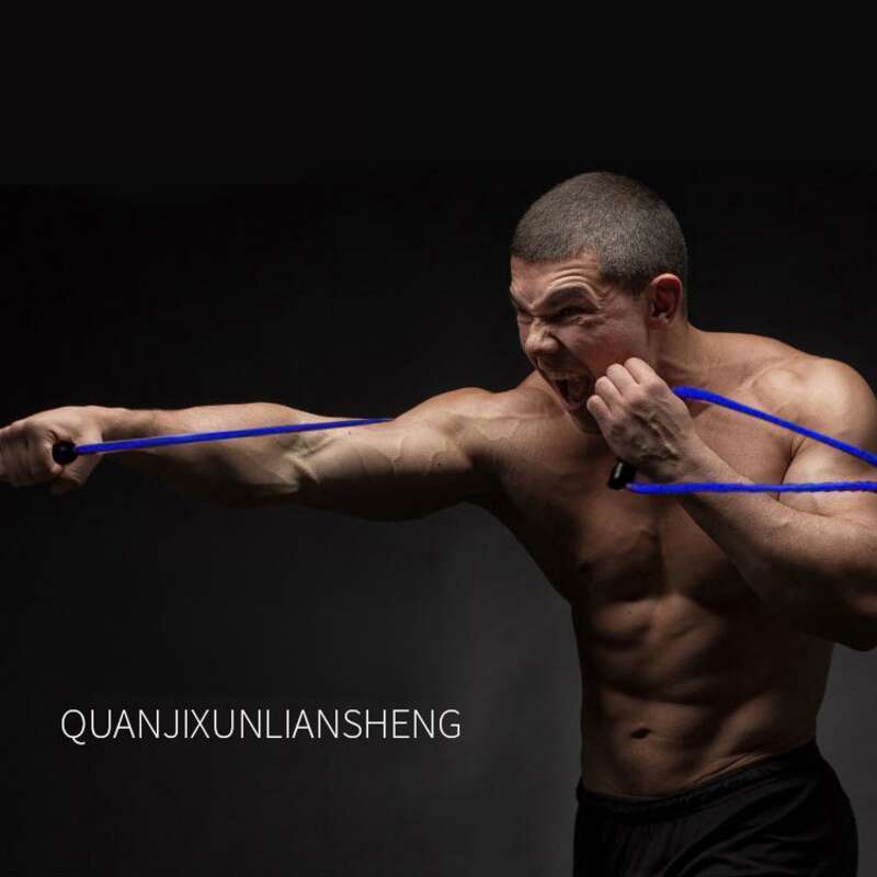 Noul favorit al antrenamentului Muay Thai Sanda: coardă elastică cu aer și bandă elastică, rezistență la lovituri și curse pe tot parcursul._voghion.com