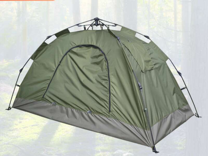 Military Fans Are Crazily Fighting! Outdoor Camping Green Camouflage Automatic Tent, Assisted By Outdoor Camping Training God_voghion.com