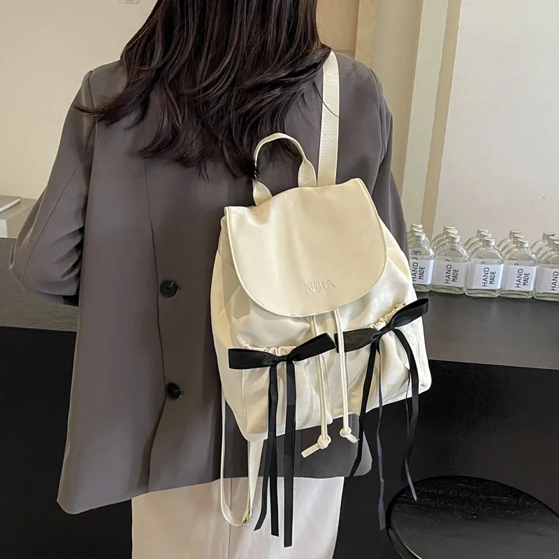 Leftside Damen Rucksack Aus Kunstleder, Kleiner Koreanischer Y2k Stil_voghion.com