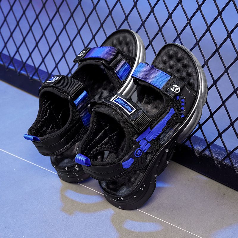 Boys sandals Summer new fashion handsome trend soft soled beach cool shoes for boys_voghion.com