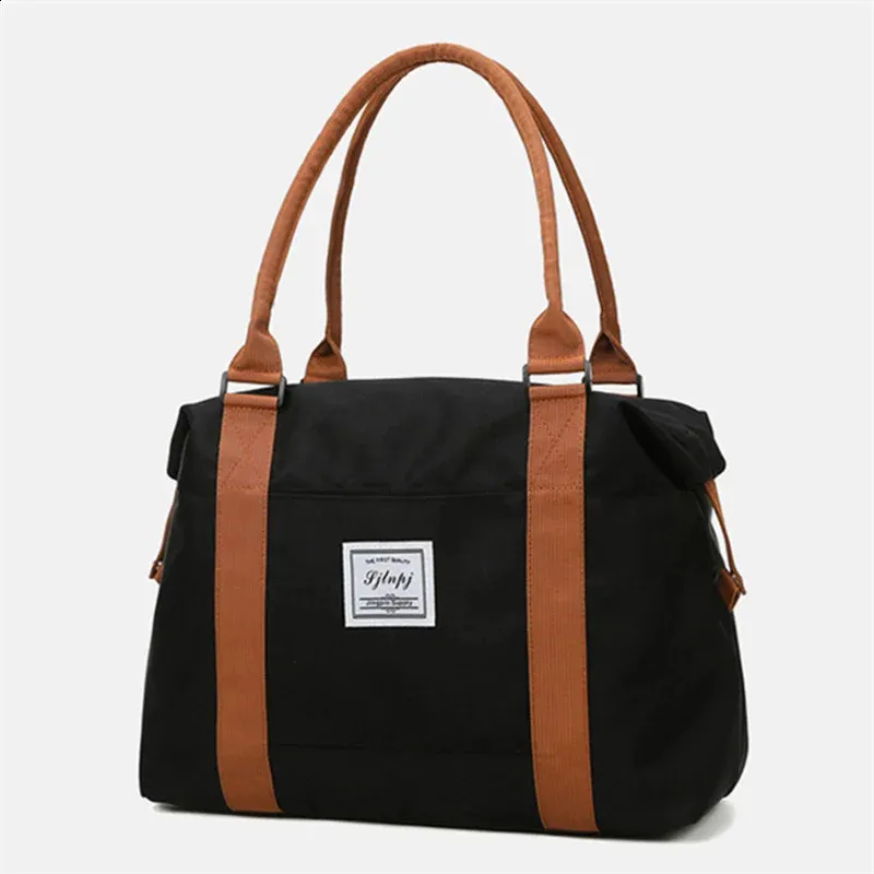Modische Reisetasche Wasserdichte Wochenendtasche Damen Shoulder Bag_voghion.com