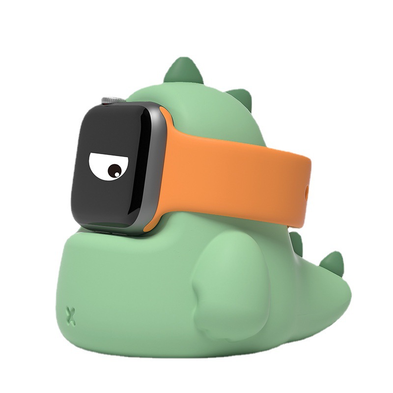 Silicone Charger Stand Holder Station Dock For Watch Series 45/44/42/41/40/38mm iWatch 7/6/SE/5/4/3/2/1_voghion.com