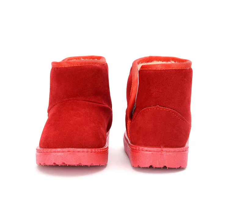 Cizme de iarnă antiderapante pentru copii, model cald, cu zăpadă, pentru copii, Littlesprouts, schi, culoare solidă, talpă moale și groasă_voghion.com