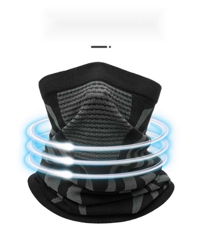 Cycling Warm Mask, Scarf, Wint Windproof Skiing Breathable Face Protection, Motorcycle Men's And Women's Cold Neck_voghion.com