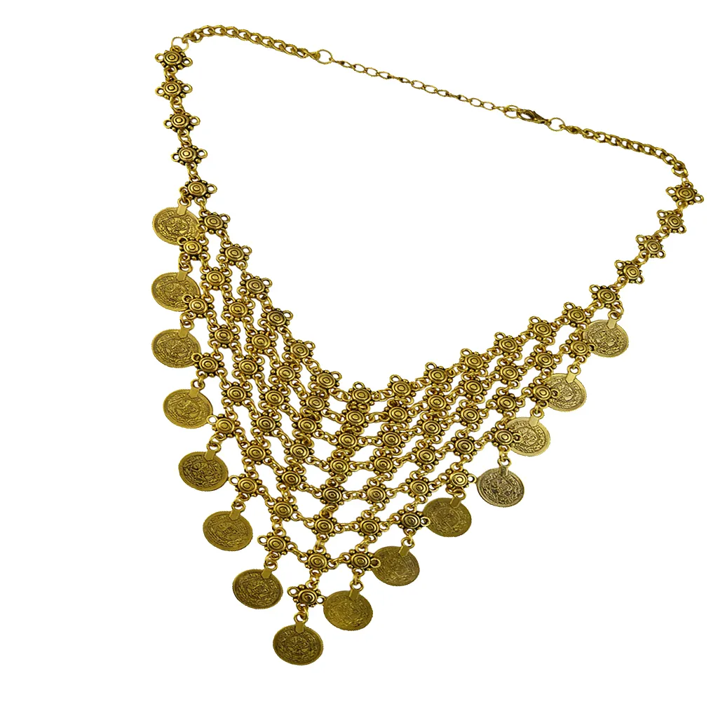 Collane con ciondolo Collana con nappa da donna Stile bohémien Gioiello pendente al collo Choker_voghion.com
