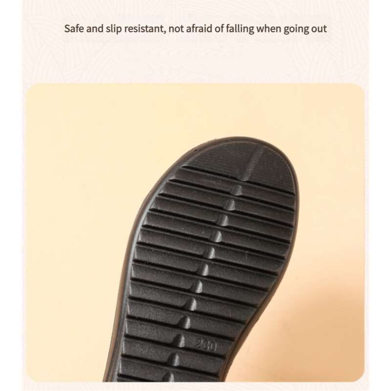 Sandales pour jeunes mamans en cuir de vachette véritable, semelle souple en cuir véritable, semelle plate confortable, pour femmes d'âge moyen_voghion.com
