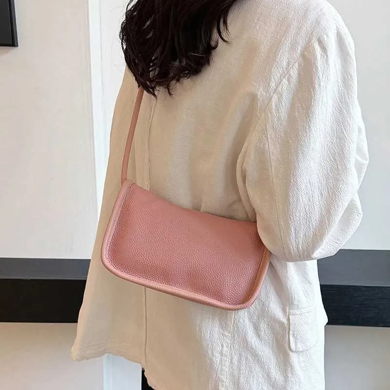 100 % echtes Rindsleder aus echtem Leder Sac Mode Frauen Umhängetaschen für Damen Neue Schultertasche mit hoher Kapazität Handtasche_voghion.com