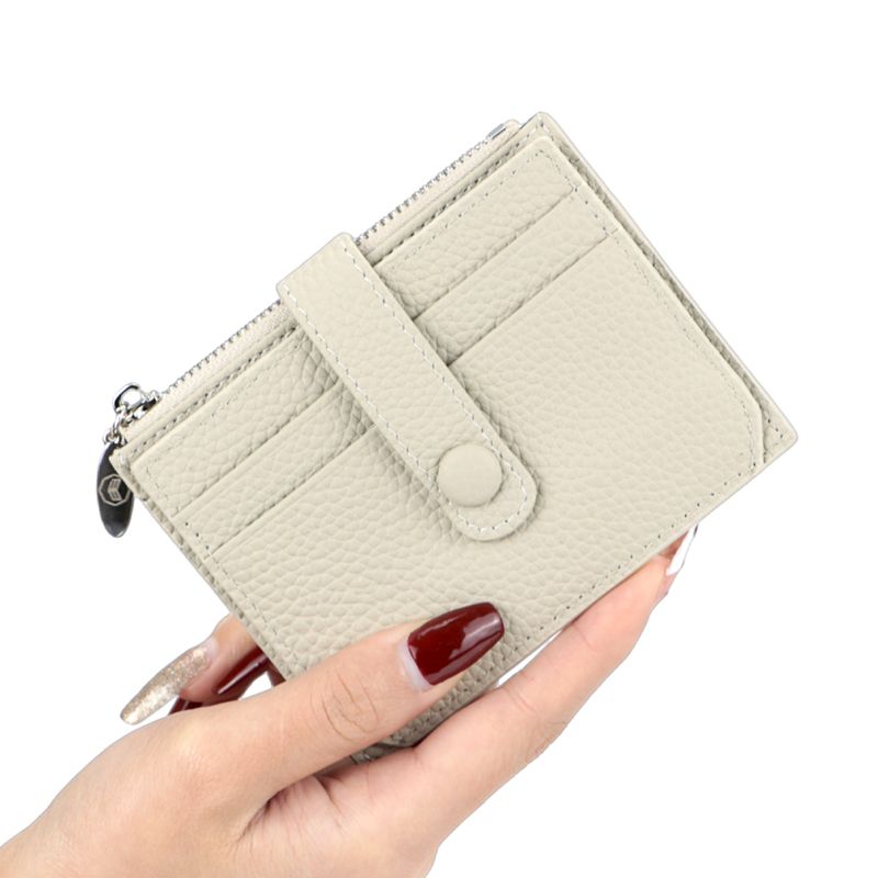 URBAN MASTER Dünner Kreditkartenhalter für Frauen Echtes Kuhleder Geldbörsen Mode Lässig Kleine Geldbörse 1566_voghion.com