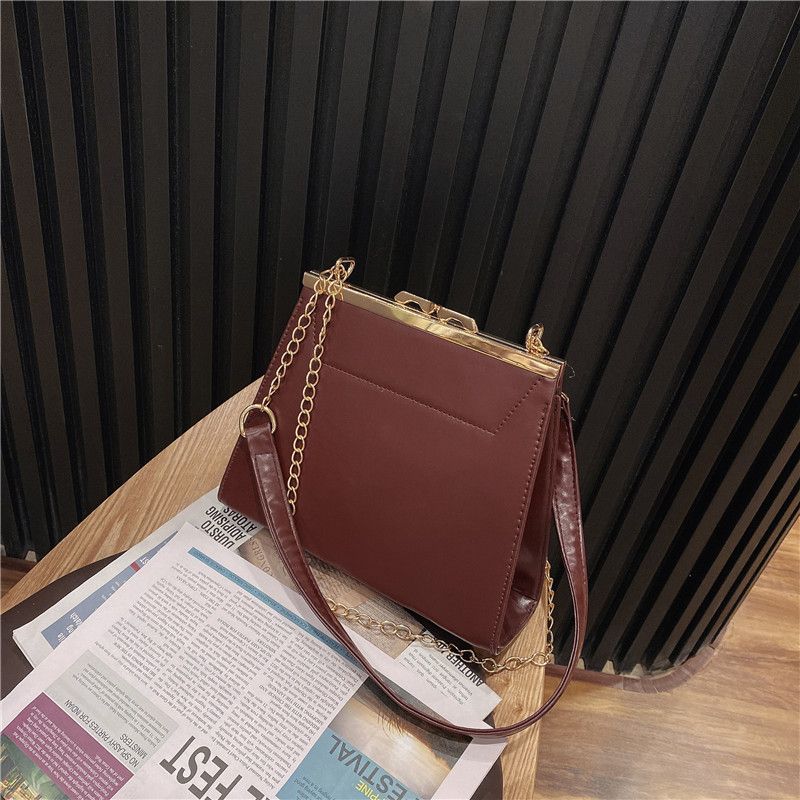 2020 nuova coreana Chic Damen Diagonal Straddle Schulter Set Tasche Textur Krokodil Muster Clip Handtasche_voghion.com