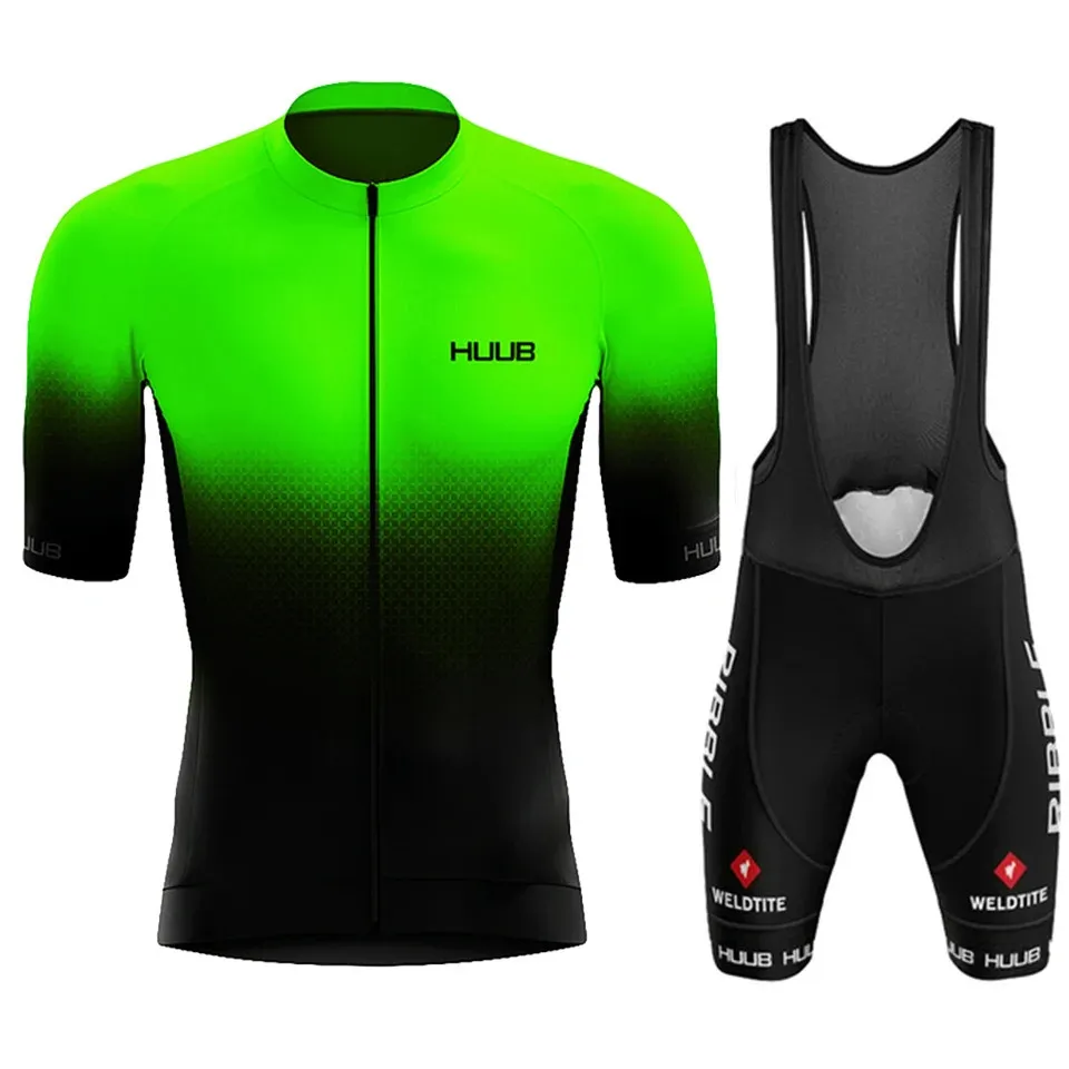 HUUB Ropa de verano para hombre, pantalones cortos de ciclismo, maillot de ciclismo de montaña, uniforme completo para hombre, chaqueta de carretera, pantalones, traje deportivo de bicicleta de gel_voghion.com