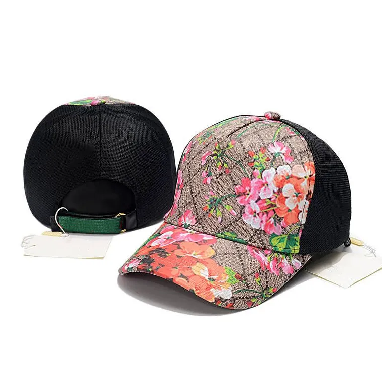 Designer Hut Baseball Cap Blummen Planz Déier Print Klassesch Bréif Moud Fraen a Männer Sonneschutz Cap Sports Ball Caps_voghion.com