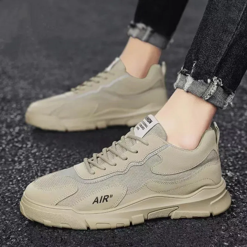 Klimveiligheidsschoenen voor heren Mesh Ademend Buitensport Trend Lage schaatsschoen Heren Licht Antislip Platform_voghion.com
