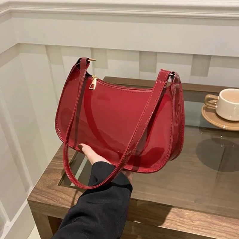 Sac de créateur rétro couleur unie en cuir PU sac à bandoulière pour sous-vêtements mode décontracté sans-abri portefeuille et sac à main pour femme_voghion.com
