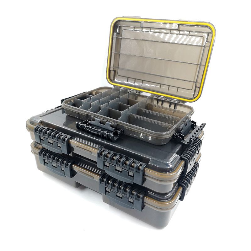Large Capacity Waterproof Fishing Tackle Box_voghion.com