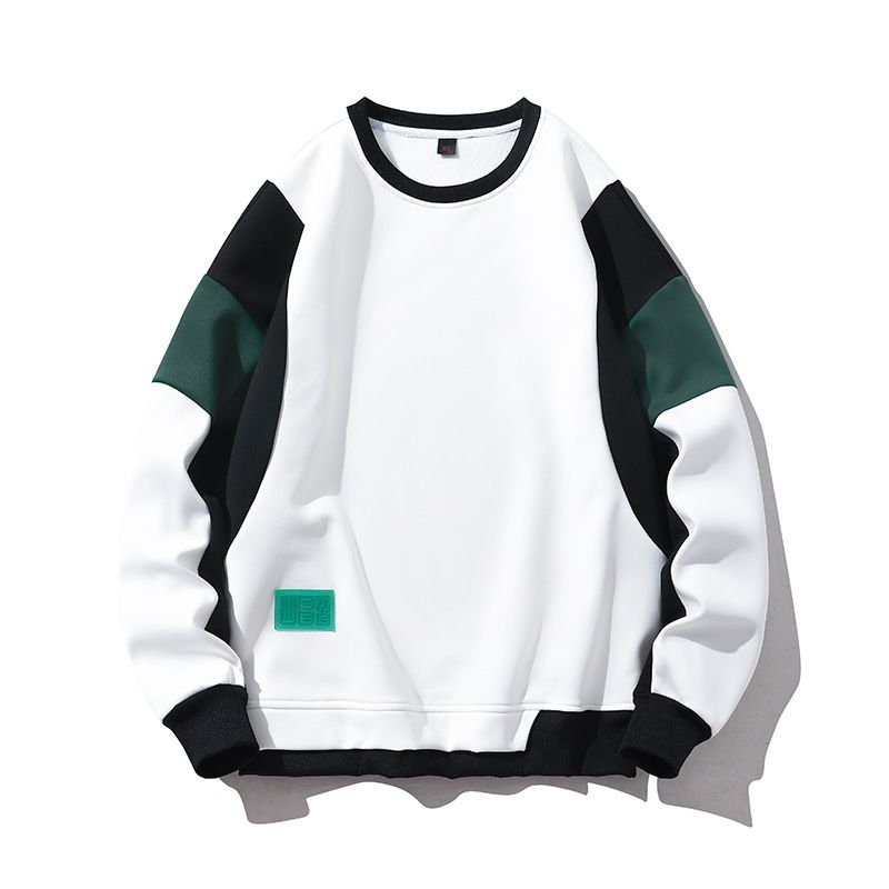 Japanischer und koreanischer trendiger zweiteiliger Rundhals-Hoodie für Herren mit herbstlichem, vielseitigem_voghion.com