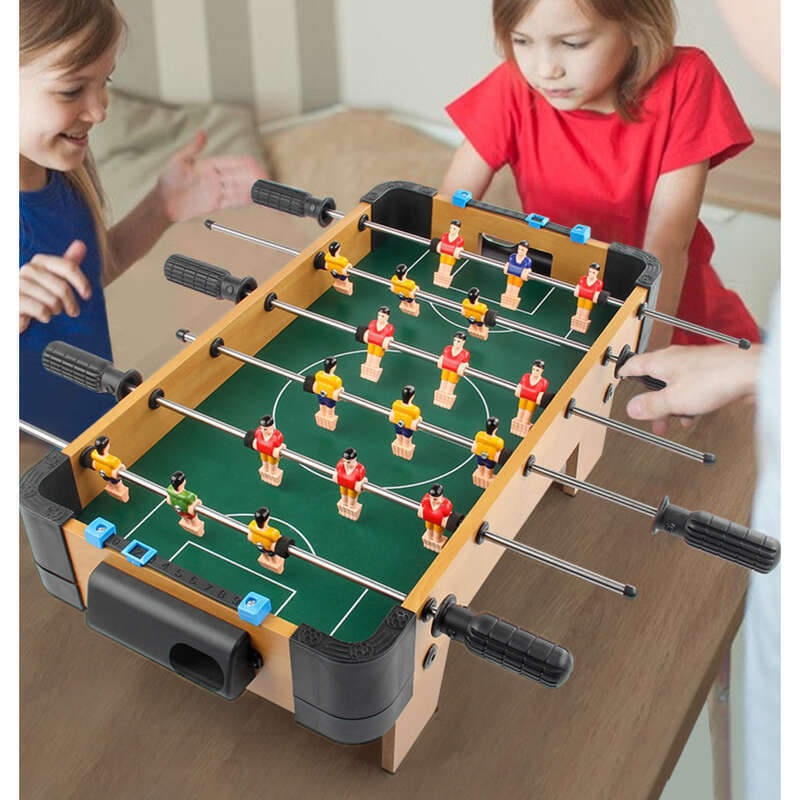 30 mini træ indendørs fodbold- og bordtennisborde til børn, dobbelt poolborde, familiesammenkomster, drengelegetøj_voghion.com