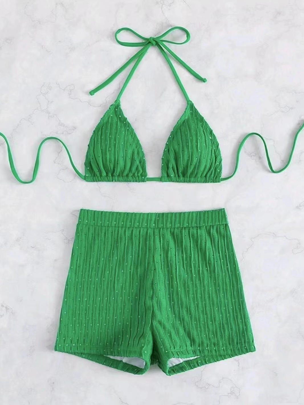 Női szexi, tiszta, magas derekú, hasított bikini, női egyrészes fürdőruha, gyártói tétel_voghion.com