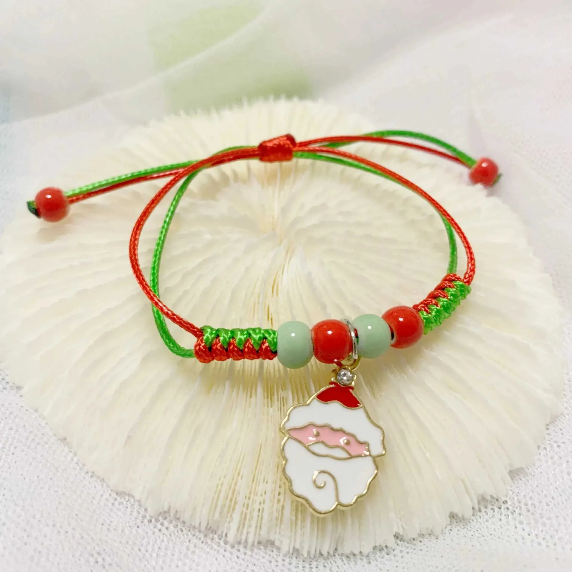 Weihnachts-armband Mit Perlen Für Damen Nikolaus Schmuckstück_voghion.com