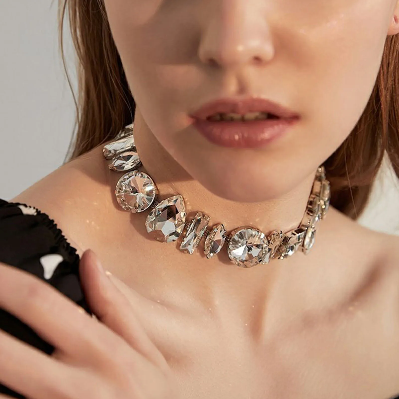 Chains Elegant Clavicle Chain Necklace Easily Wear Lightweight For Showing Unique Personality_voghion.com