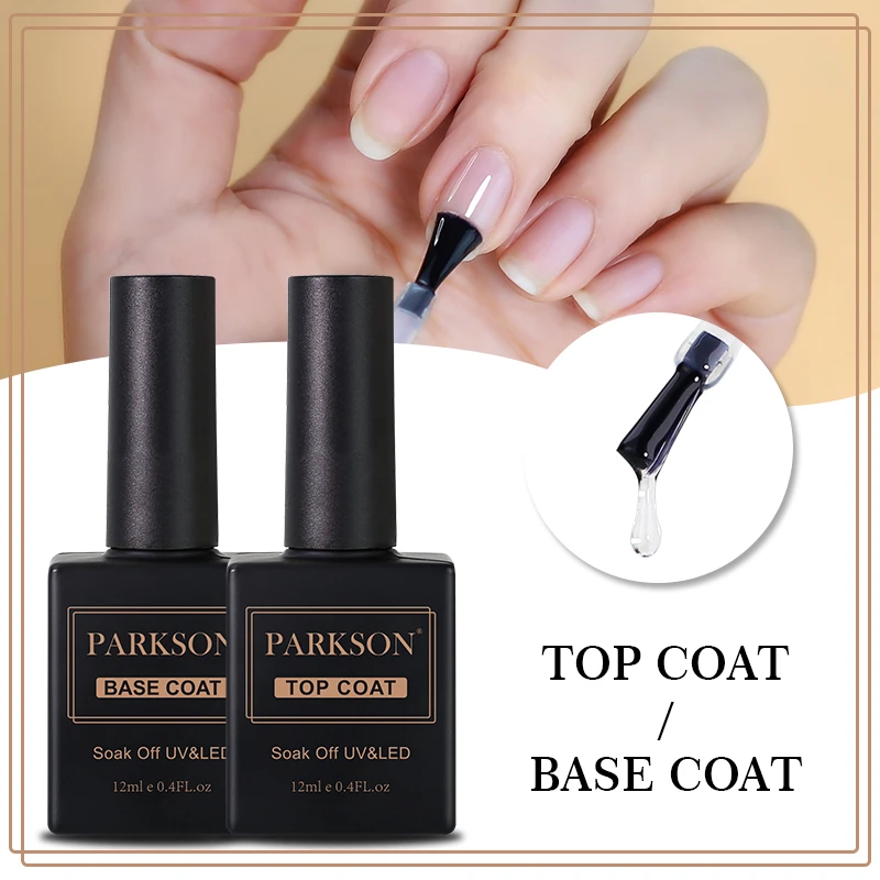 Parkson Base Top Matte Coat Pour Vernis À Ongles UV Soak Off Primer Magic Remover Builder Gel Laque Nail Art Salon Manucure_voghion.com