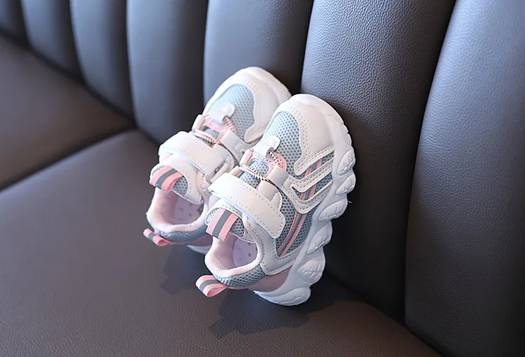 2025 Jungen Mädchen Herbst Frühling Neue Kinder Sportschuhe Kidsnest Casual Atmungsaktive Mesh Kleinkind Turnschuhe Größen US5c-US12.5c_voghion.com