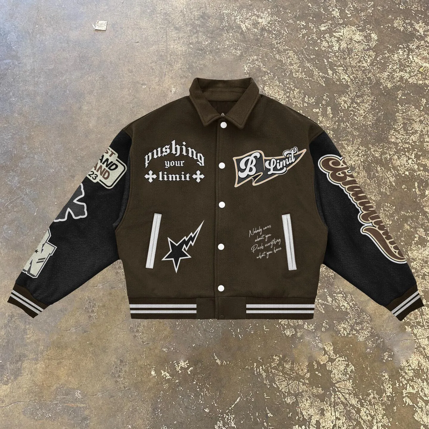New Y2K European American Vintage Pattern 3D Printed Jacket And Coat Men Street Hip Hop Loose Joker Baseball Uniform_voghion.com
