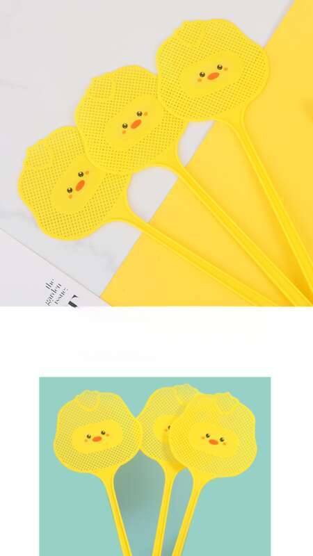 【 Thickened Extended Handle 】 Fly Made Of Household Plastic, Durable Large New Mosquito And Fly Swatter Artifact_voghion.com