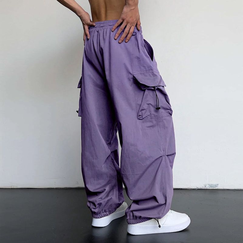 2024 schnell trocknende Nylon-Arbeitshose für den Sommer, neue Fallschirmhose im amerikanischen Stil, lässig mit hoher_voghion.com