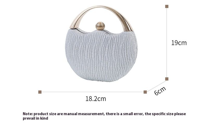 Retro Rosa Handheld Mode Arc Bankett Hochzeit Geschenk Party Nagel Perle Abendkleid Tasche_voghion.com