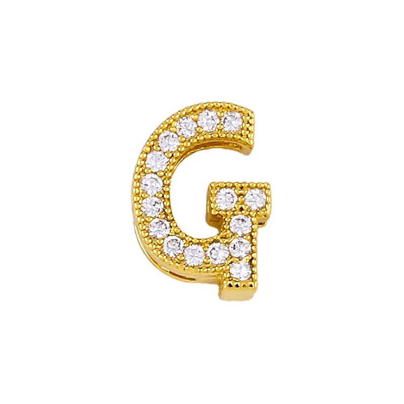 Initial Letter Necklace Pendant Gold Alphabet A To Z Personalised_voghion.com