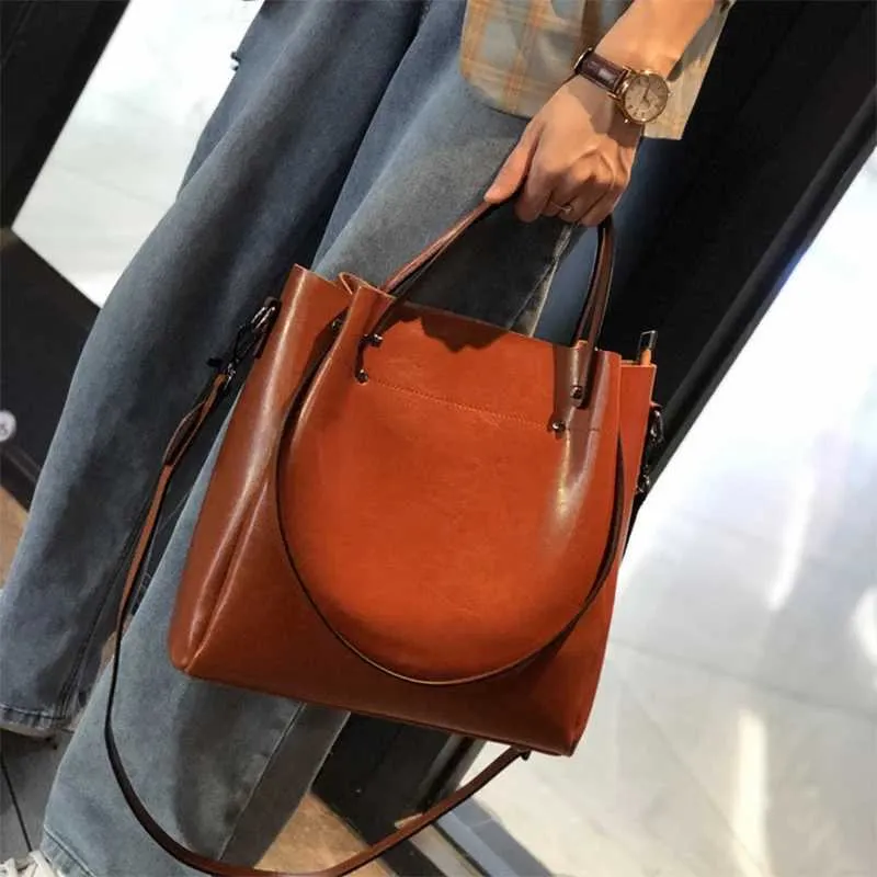 Dames handtas van echt leer in cowboy stijl als schoudertas_voghion.com