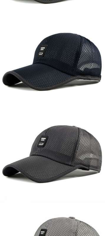Spring And Summer Outdoor Hat Sunscreen Korean Version Simple Camouflage Baseball Men's Casual Duckbill Breathable Mesh_voghion.com