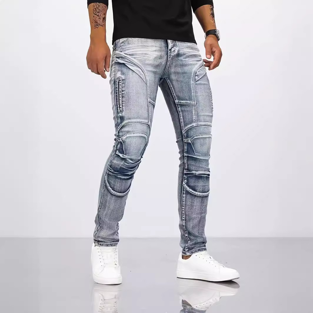 Men's Clothing Strictly Selected Good Goods Motorcycle Jeans Men's Elastic Cycling Pants Kevlar Tear Resistant Motorcycle Jeans