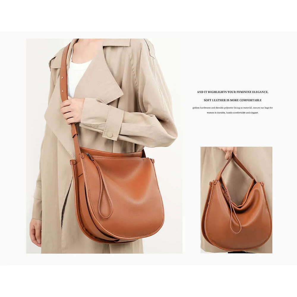 Zency Femmes Classique Noir Messager En Cuir Souple Mode Fille Sac À Main Designer Épaule Grand Sac Hobo Pour Les Navetteurs_voghion.com