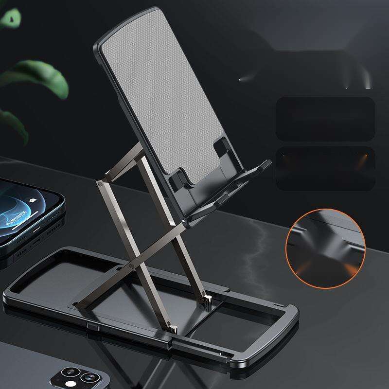 Suporte de mesa móvel, ajustável, preguiçoso, iPad portátil, dobrável, tablet multifuncional, celebridade da Internet, universal_voghion.com