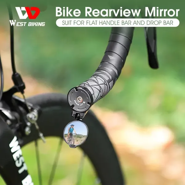 West Biking Fahrrad-Rückspiegel zur Lenkerbefestigung_voghion.com