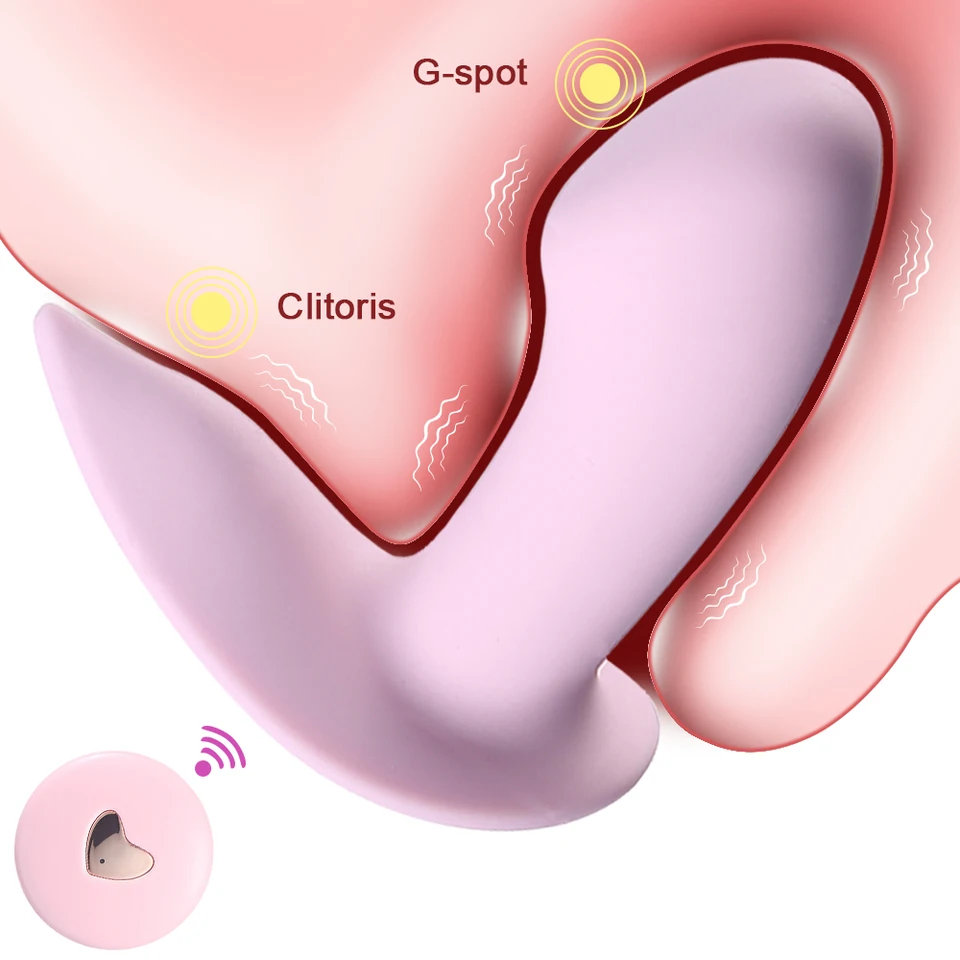 Vibrateur Pour Femme G-spot Et Stimulateur Clitoridien Télécommandé_voghion.com