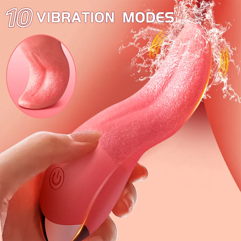 Sucking Rose Vibrator With Tongue Licking For Clitoral Stimulation_voghion.com