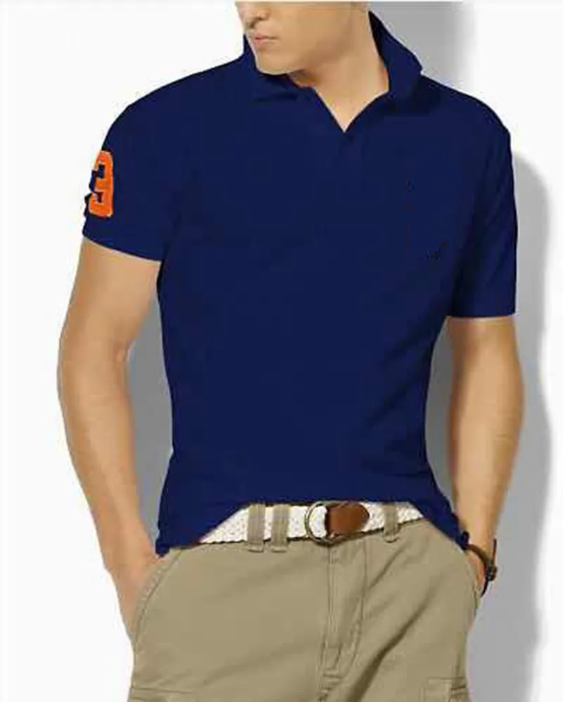 Hombre Big Pony brand High Quality Polo Top Men Short Sleeve Casual Embroidery Homme male polo shirt Mascuo lapel tee_voghion.com