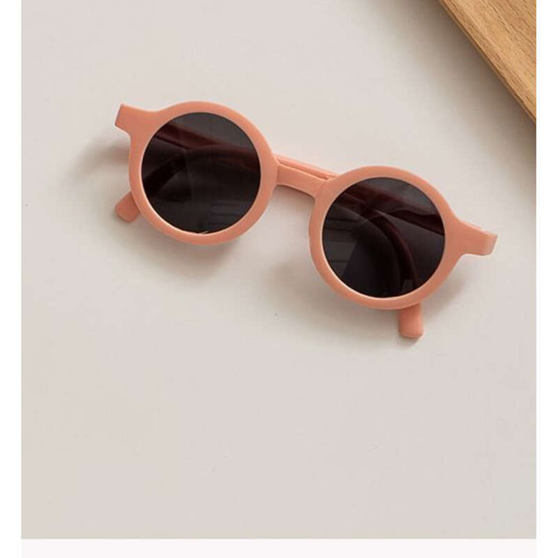 Silicone Boys And Girls Eye UV Protection Children's Baby Polarized Sunglasses_voghion.com