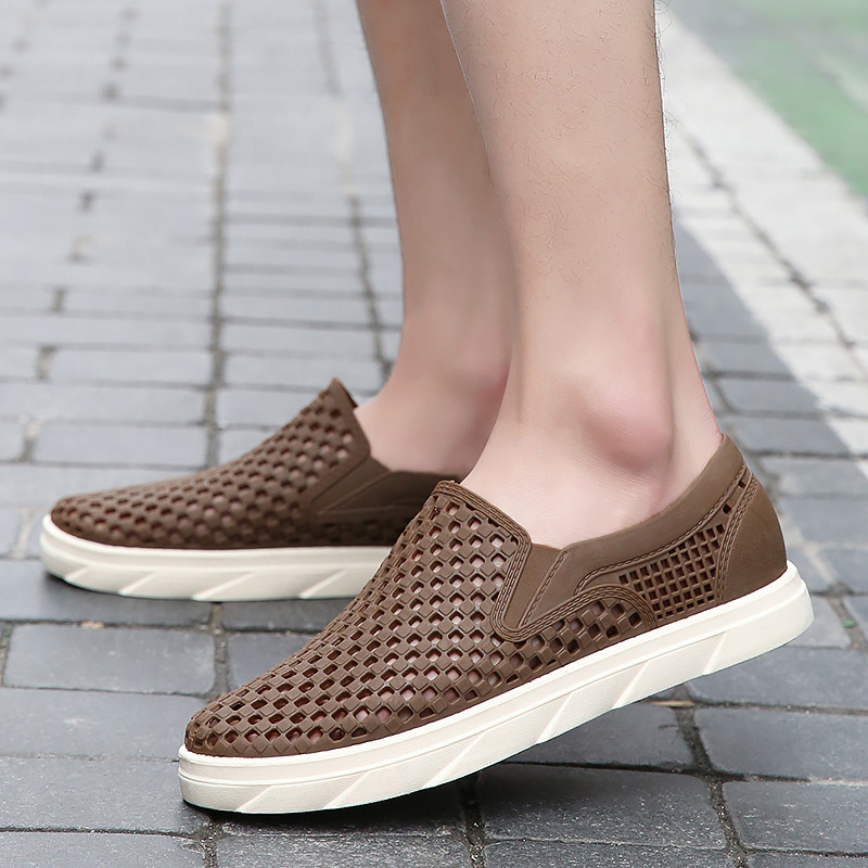 Szandálok 2025 Férfi divatos strandcipők Tavaszi új kültéri kettős felhasználású személyre szabott divatos szabadidős lélegző_voghion.com